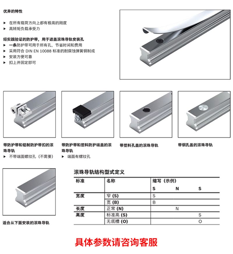 力士乐导轨