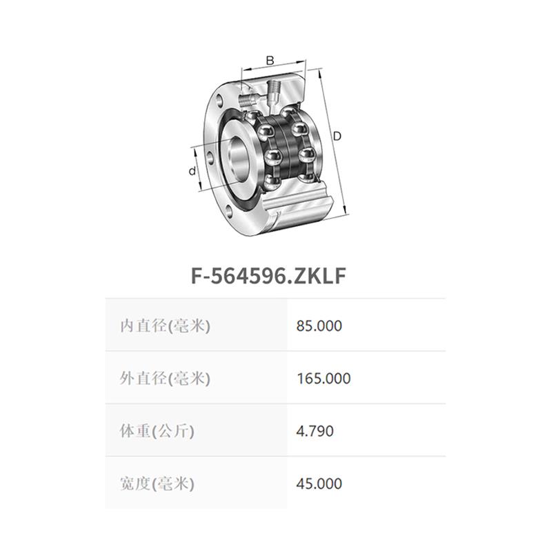 德国ina丝杠轴承F-564596.ZKLF型号齐全现货供应(图2)