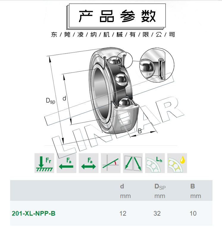 203NPPB德国INA进口203-XL-NPP-B海德堡印刷机调心深沟球轴承现货(图1)